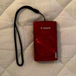 Red Canon PowerShot ELPH 190 Digital Camera